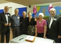 Club Committee with 40th Anniversary Cake