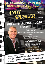 Change of player for St. Edmundsbury in Tune at Horinger, near Bury St. Edmunds