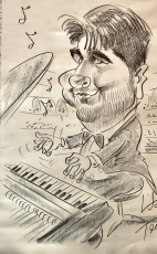 Yes, that is a Bosendorfer I'm playing, or so I imagine!!